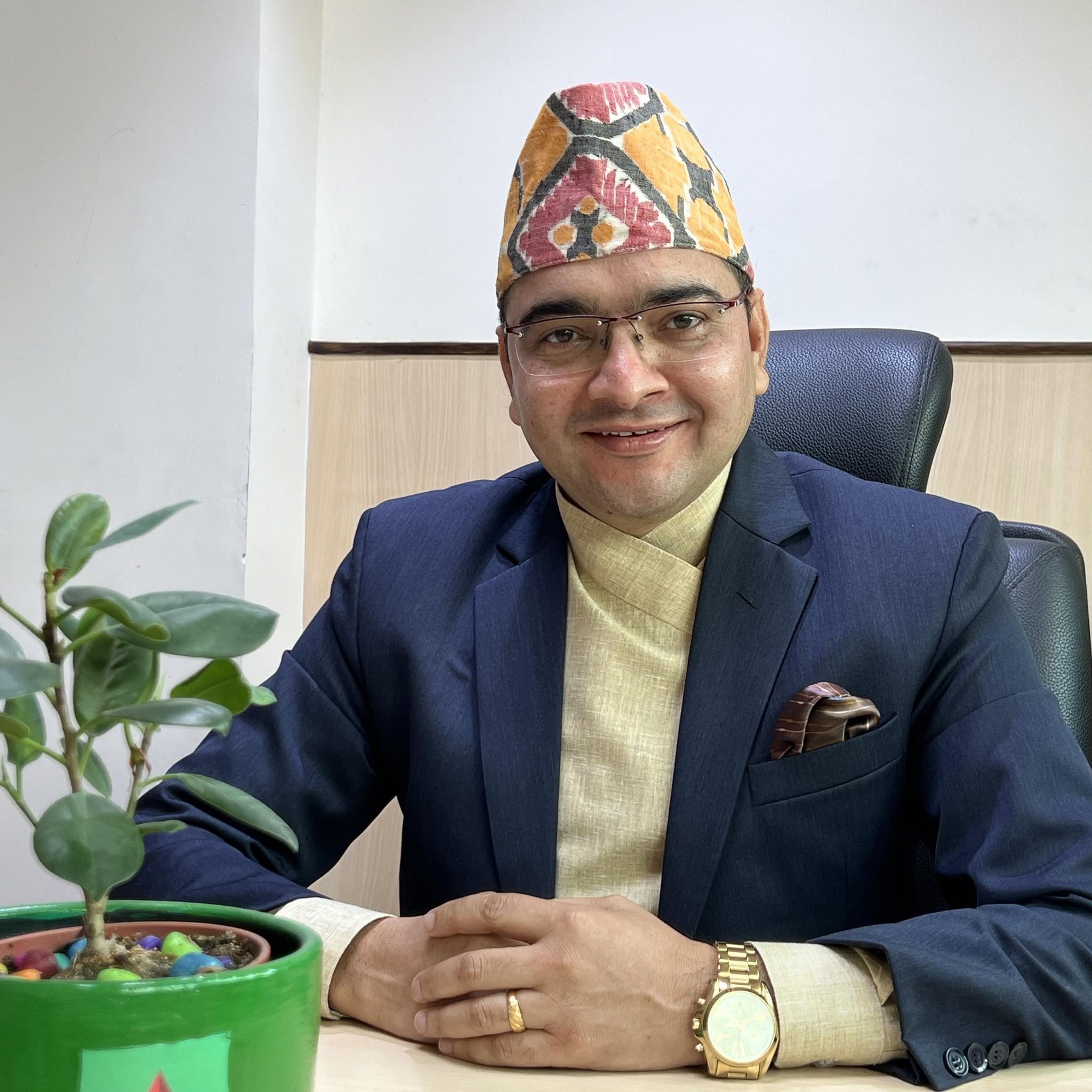 Manoj Kumar Gyawali, Chief Executive Officer of Nabil Bank Limited